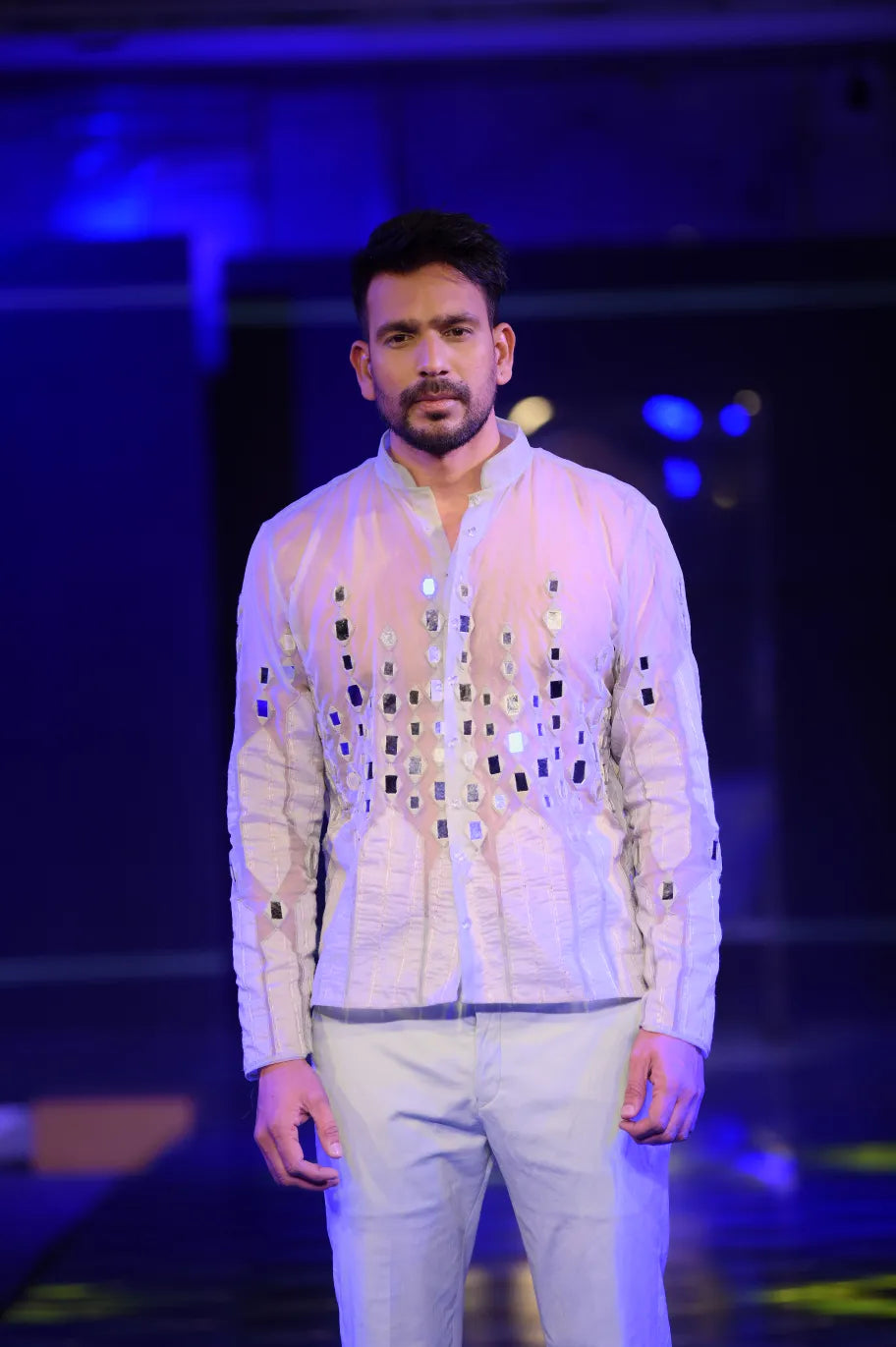 Enchanted Elegance Mint Green Kurta