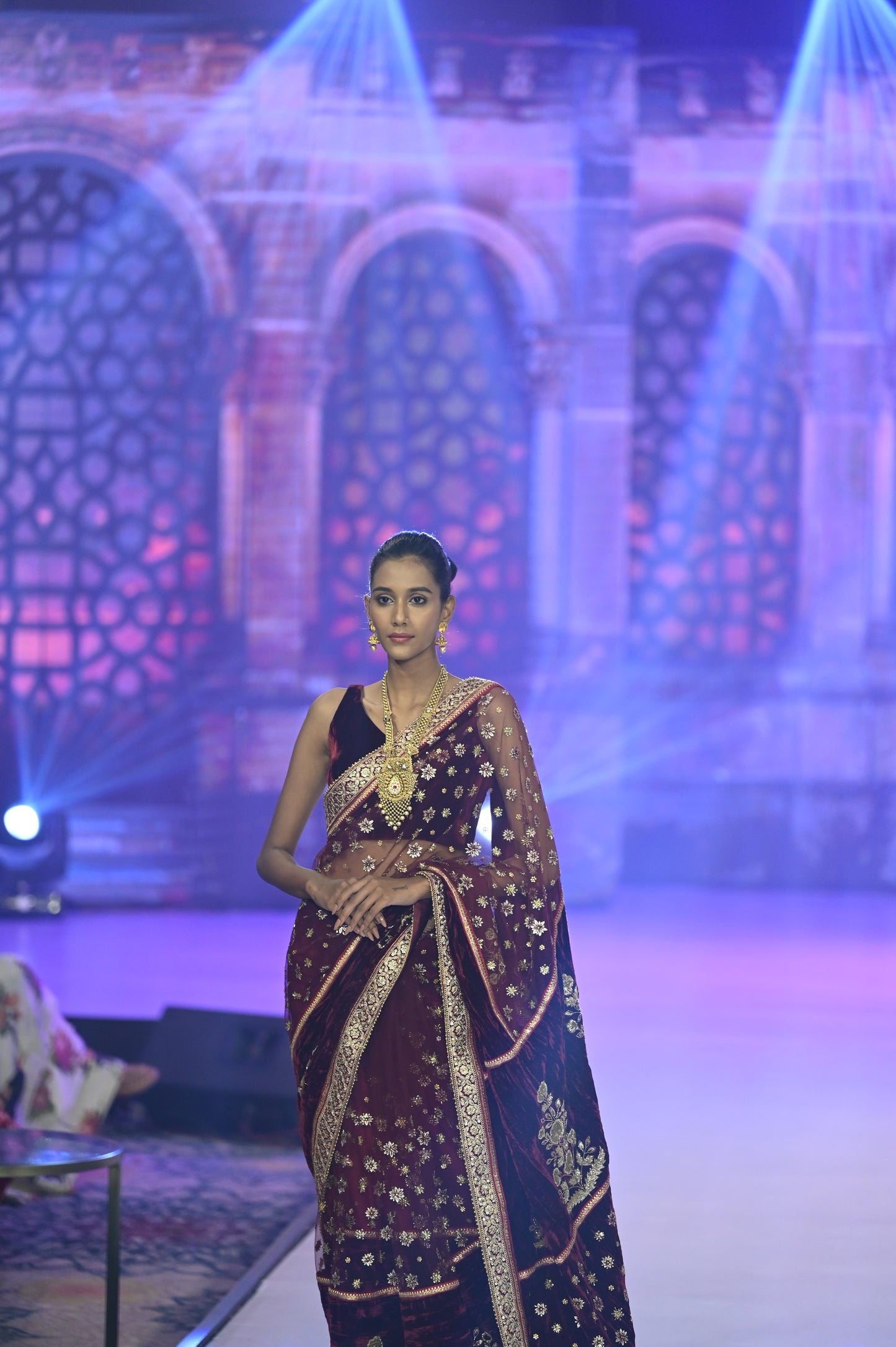 Maroon Lehnga
