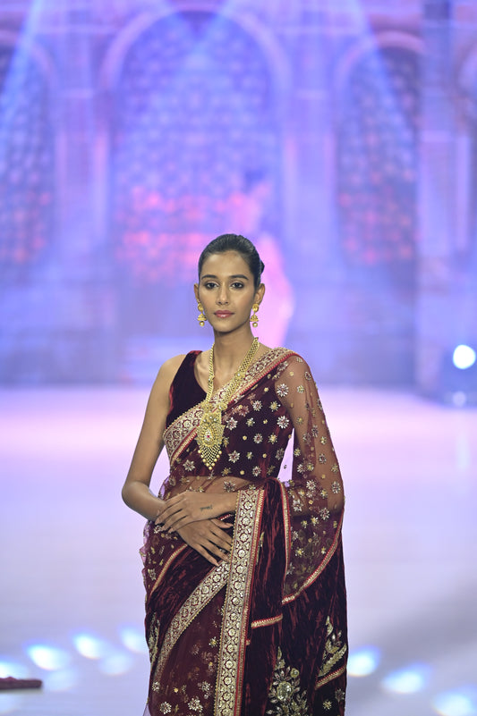 Maroon Lehnga